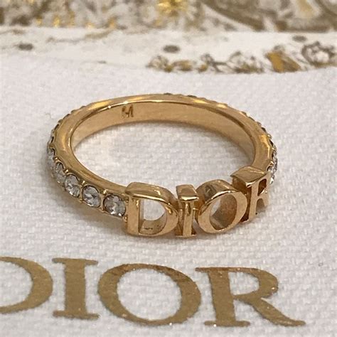 dior rhodium ring|christian Dior rings.